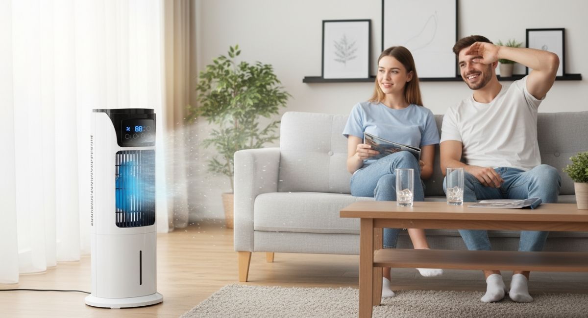 Ambientes acima de 32°C são perigosos para idosos e crianças.Foto: Imagem gerada por IA/ND Mais