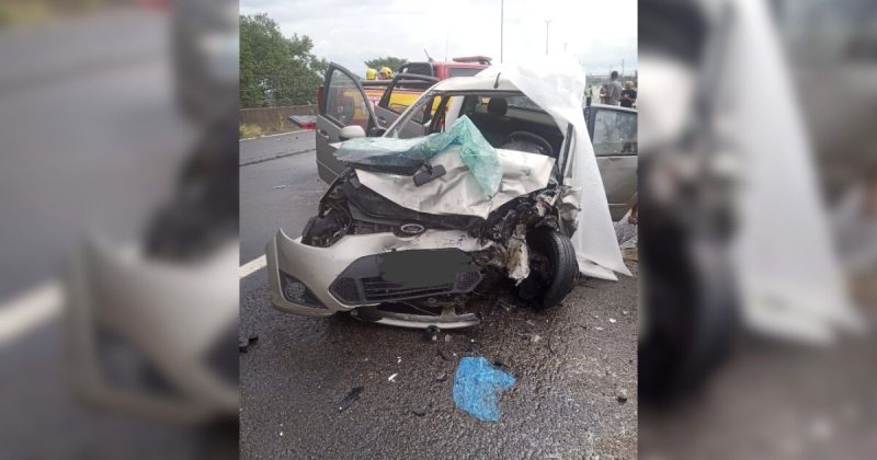 Acidente grave na BR-101 em SC mata homem de 60 anos e bloqueio faixa da rodovia - Divulgação/ND Mais