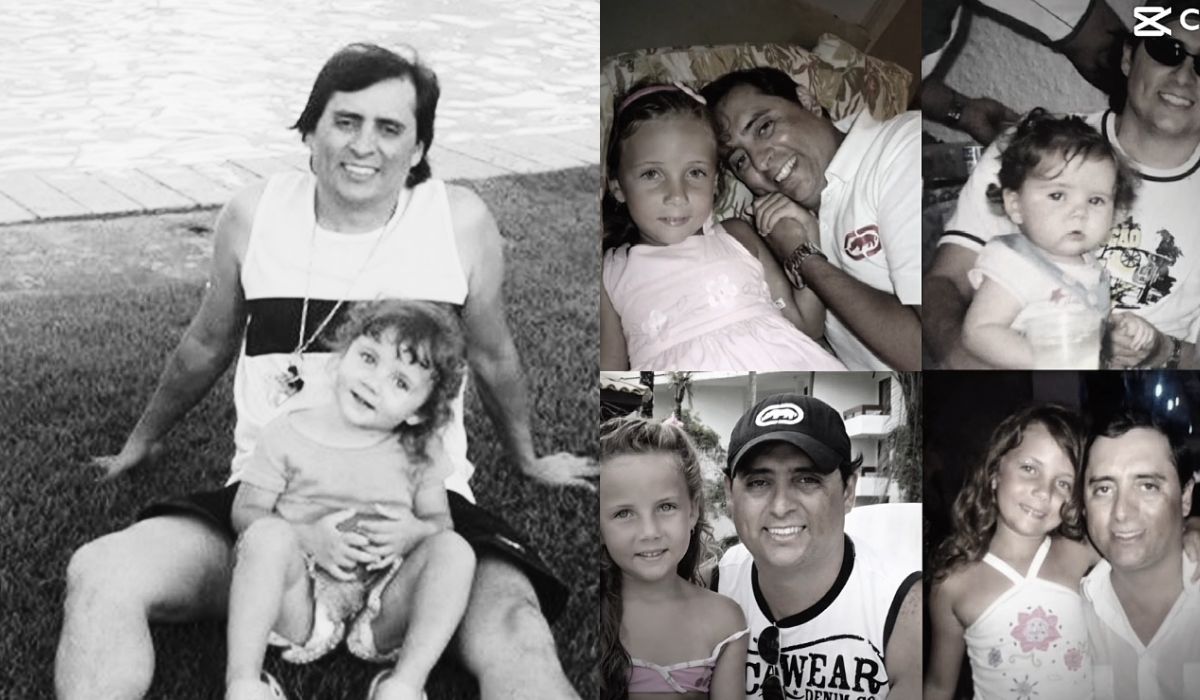 Cantor Mauri e a filha Beatriz; imagens publicadas por Beatriz em despedida a morte do cantor MauriFoto: @beatrizmattenhauer/Instagram/ND Mais