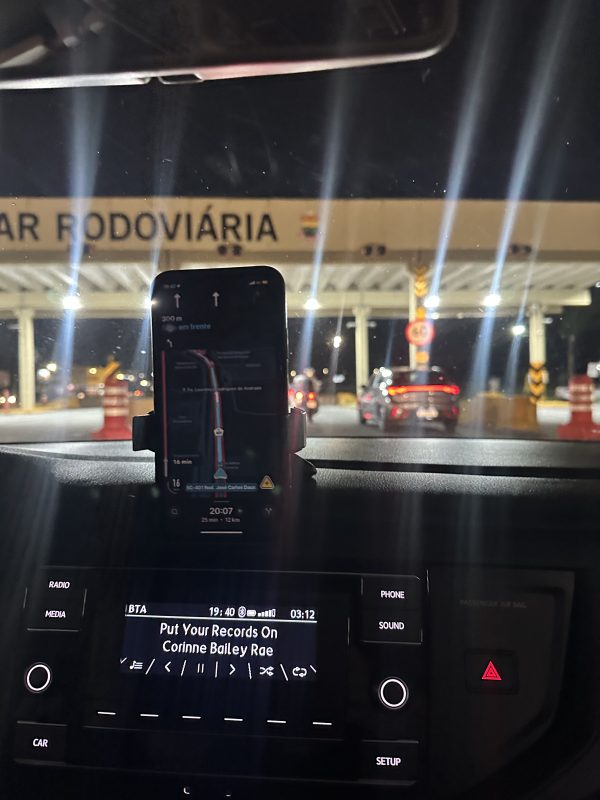 SC-401 Norte; situação é bastante desgastante para quem percorre a rodovia, independente do horário e do sentido - Diogo de Souza/ND