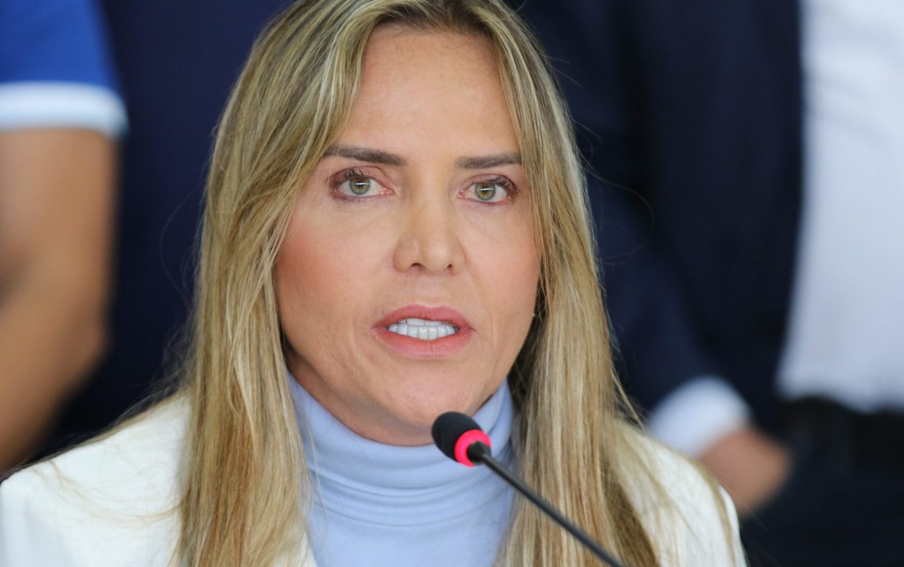 Governadora do DF, Celina Leão, comandou iniciativa recente de combate à violência no DF, com retirada de moradores de áreas nobres da capitalFoto: Fabio Rodrigues-Pozzebom/Agência Brasil/ND Mais