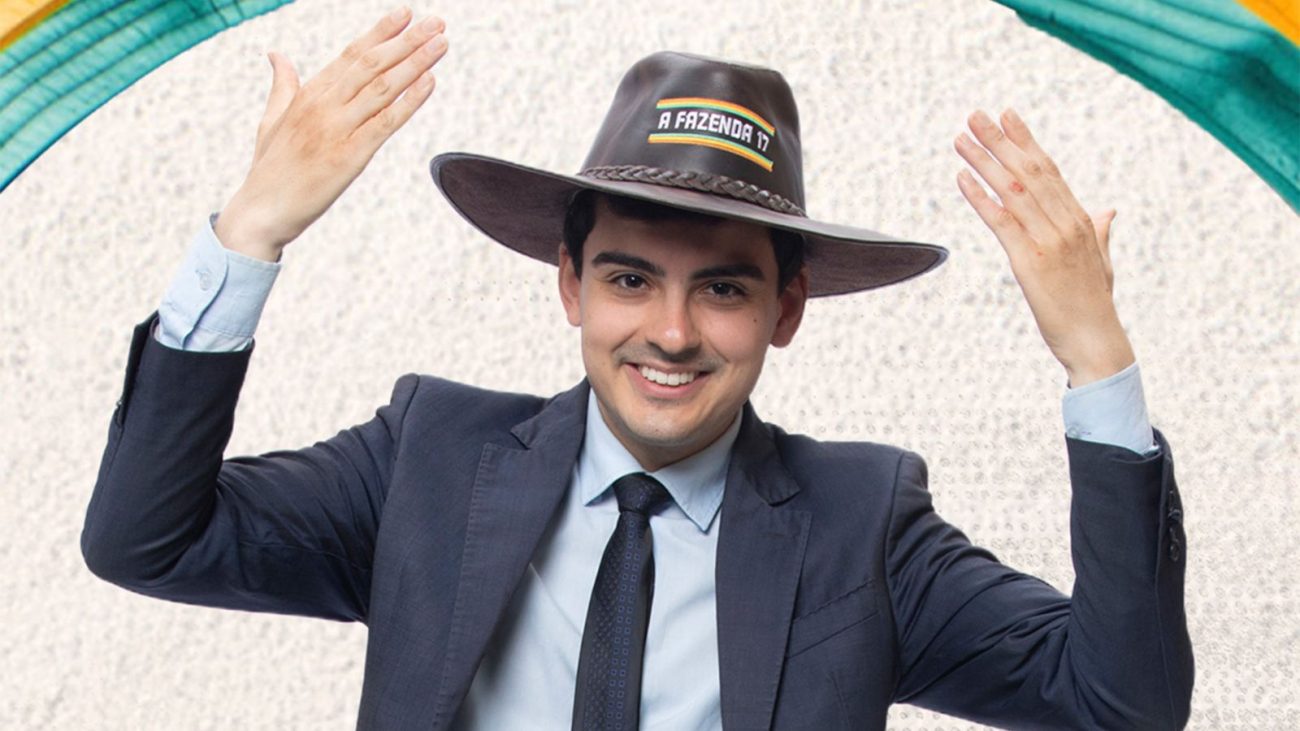 Imagem mostra Dudu Camargo em A Fazenda 17.