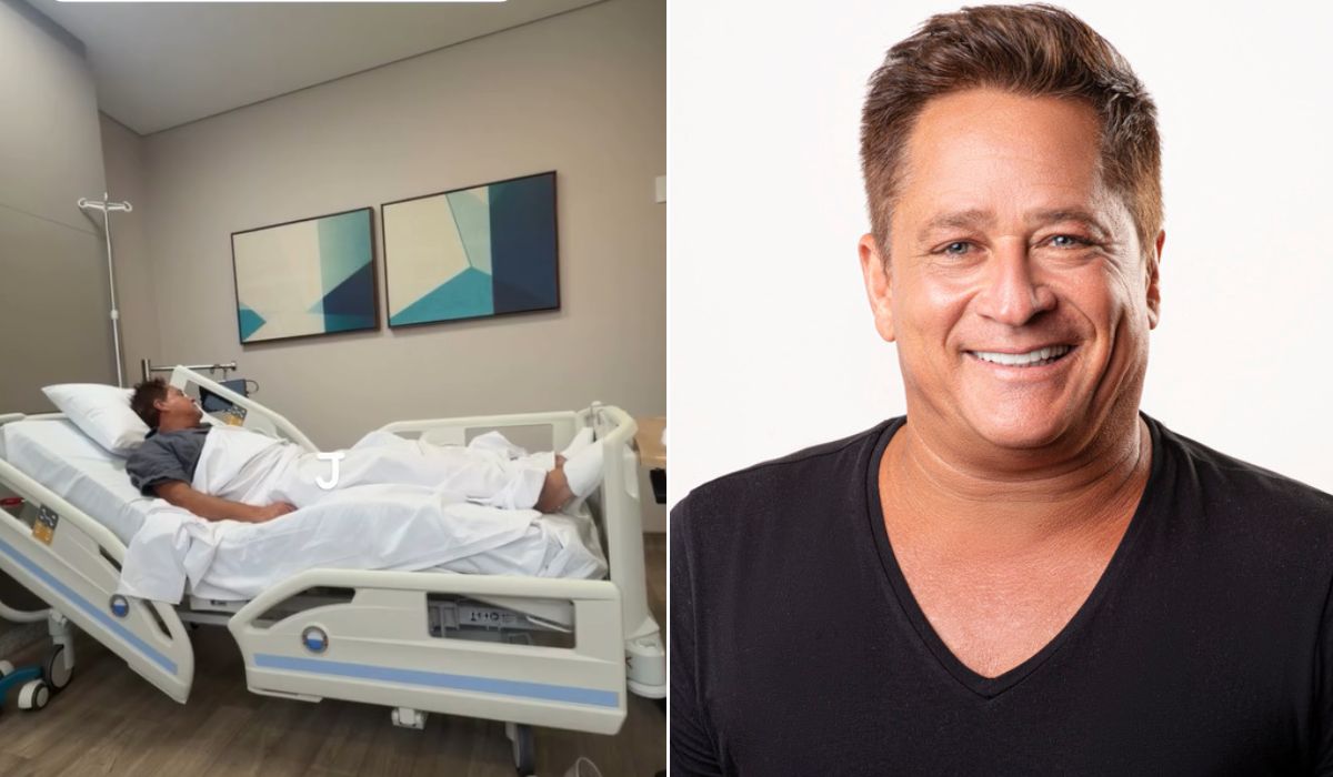 Leonardo é levado às pressas para o hospital e esposa se pronuncia sobre  internação