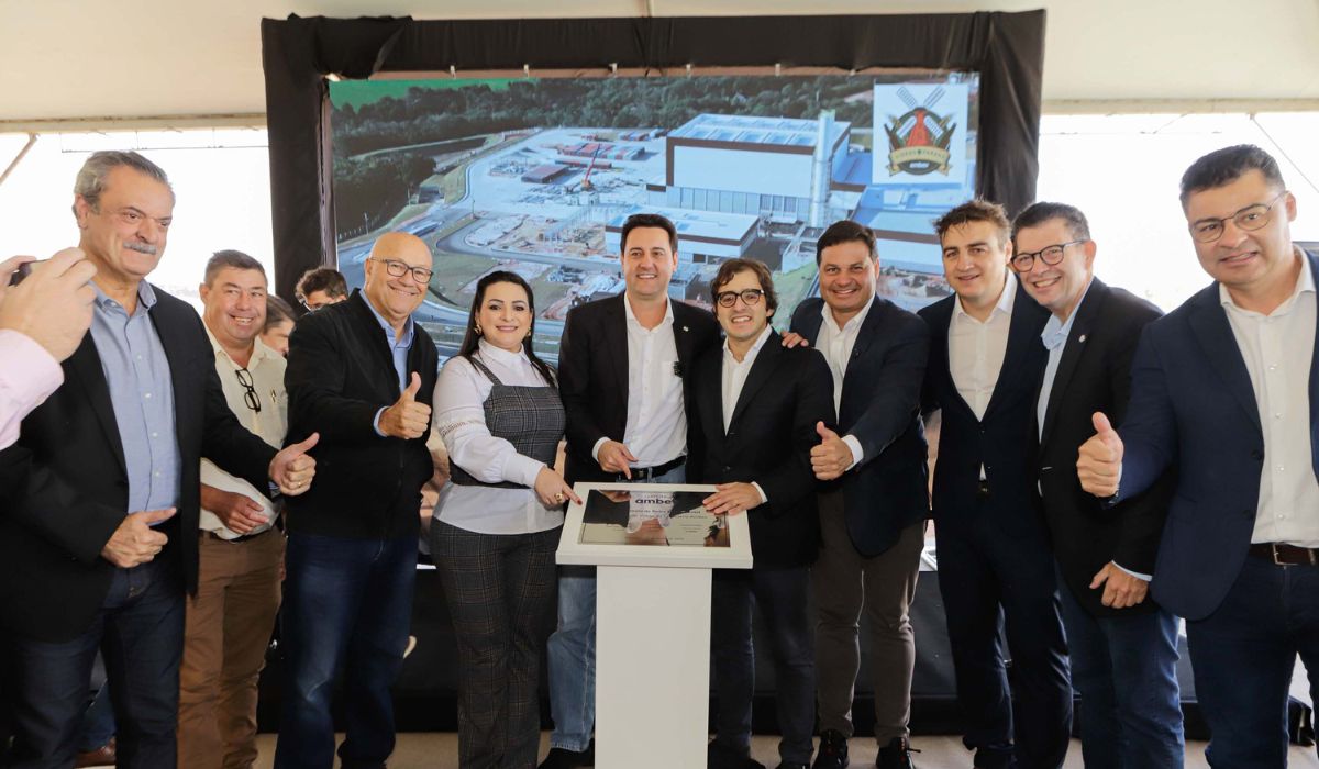 Nova fábrica da Ambev consolida o Paraná como polo cervejeiro, afirma governadorFoto: Divulgação/Governo do Paraná/ND