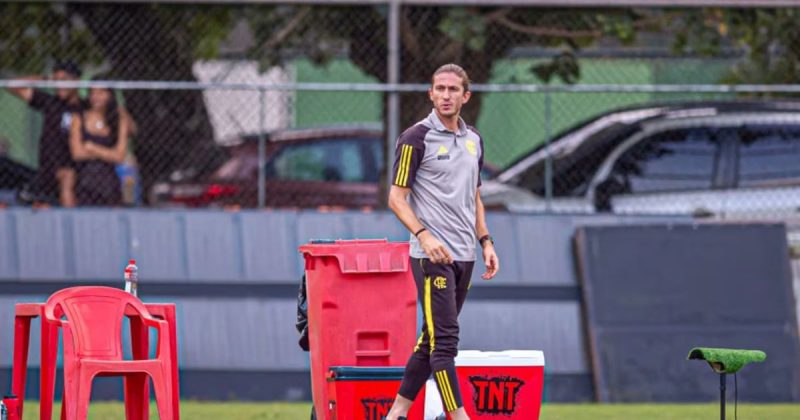 Filipe Luís, técnico do Flamengo nasceu em Jaraguá do Sul - Paula Reis/Flamengo/ND Mais
