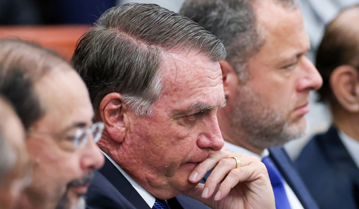 Jair Bolsonaro em julgamento da denúncia do núcleo 1 da Pet 12.100.