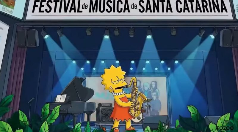 Versão animada coloca Jaraguá do Sul como pano de fundo para personagens de Os Simpsons - Rodrigo Santana/ND