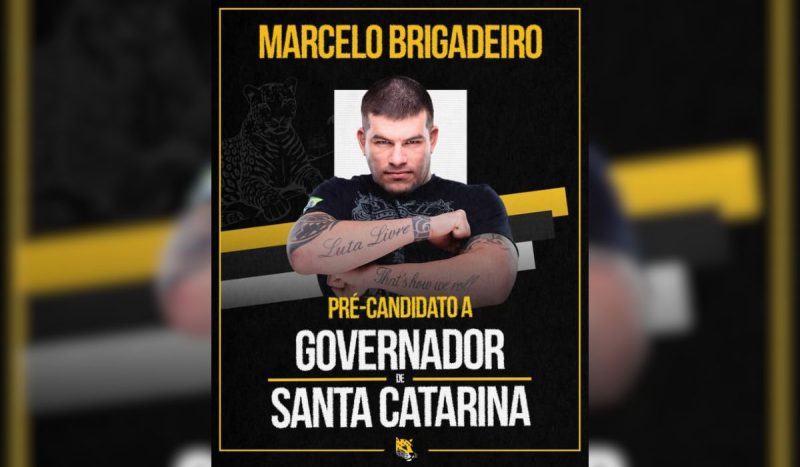 Ex-lutador será candidato pelo Missão, partido fundado por lideranças do MBL (Movimento Brasil Livre) - Marcelo Brigadeiro/@marcelobrigadeiro/Instagram