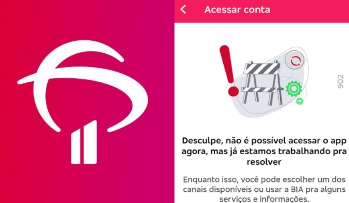 App ficou fora do ar por cerca de 10 horasFoto: @Ivanova89Yelena/Bradesco/X/ND Mais
