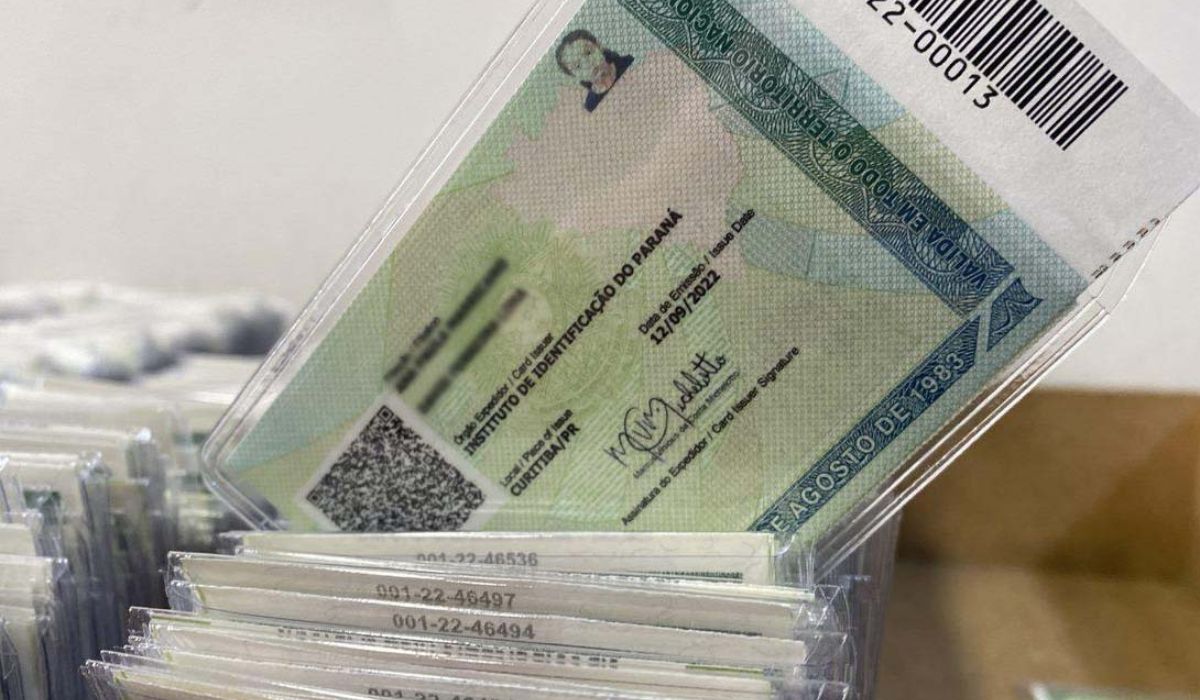 Nova Carteira de Identidade já foi emitida por milhões de brasileirosFoto: Beatriz Jarzinski/PCPR