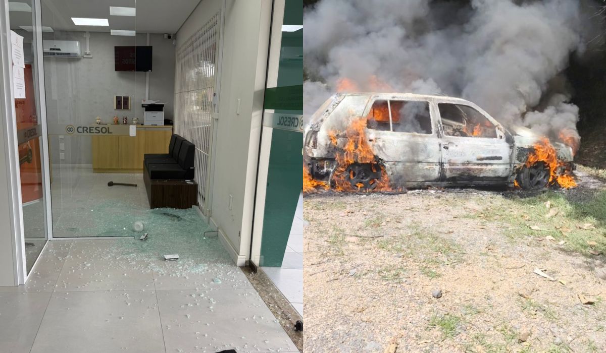 Assaltos a banco em SC: Doutor Pedrinho foi alvo de crime na manhã de 18 de dezembro de 2025