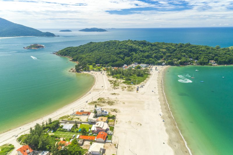 A Ponta do Papagaio é outro point com festa de réveillon em Palhoça - Divulgação/ND