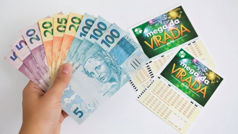 Prêmio de RS 1 bilhão da Mega da Virada pode garantir renda vitalícia milionária - Imagem gerada pela Whisk IA/ND Mais