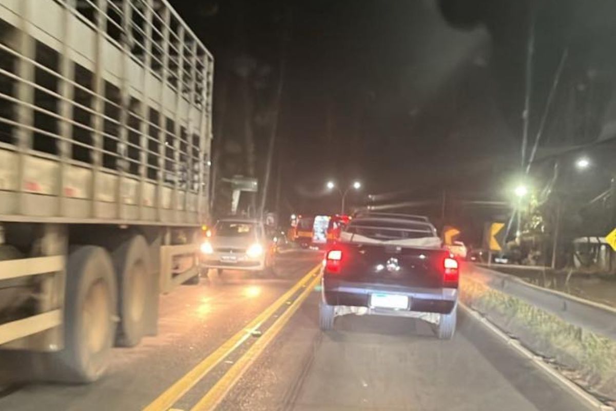 A jovem conduzia uma motocicleta com placas de Fraiburgo na noite de 26 de novembro