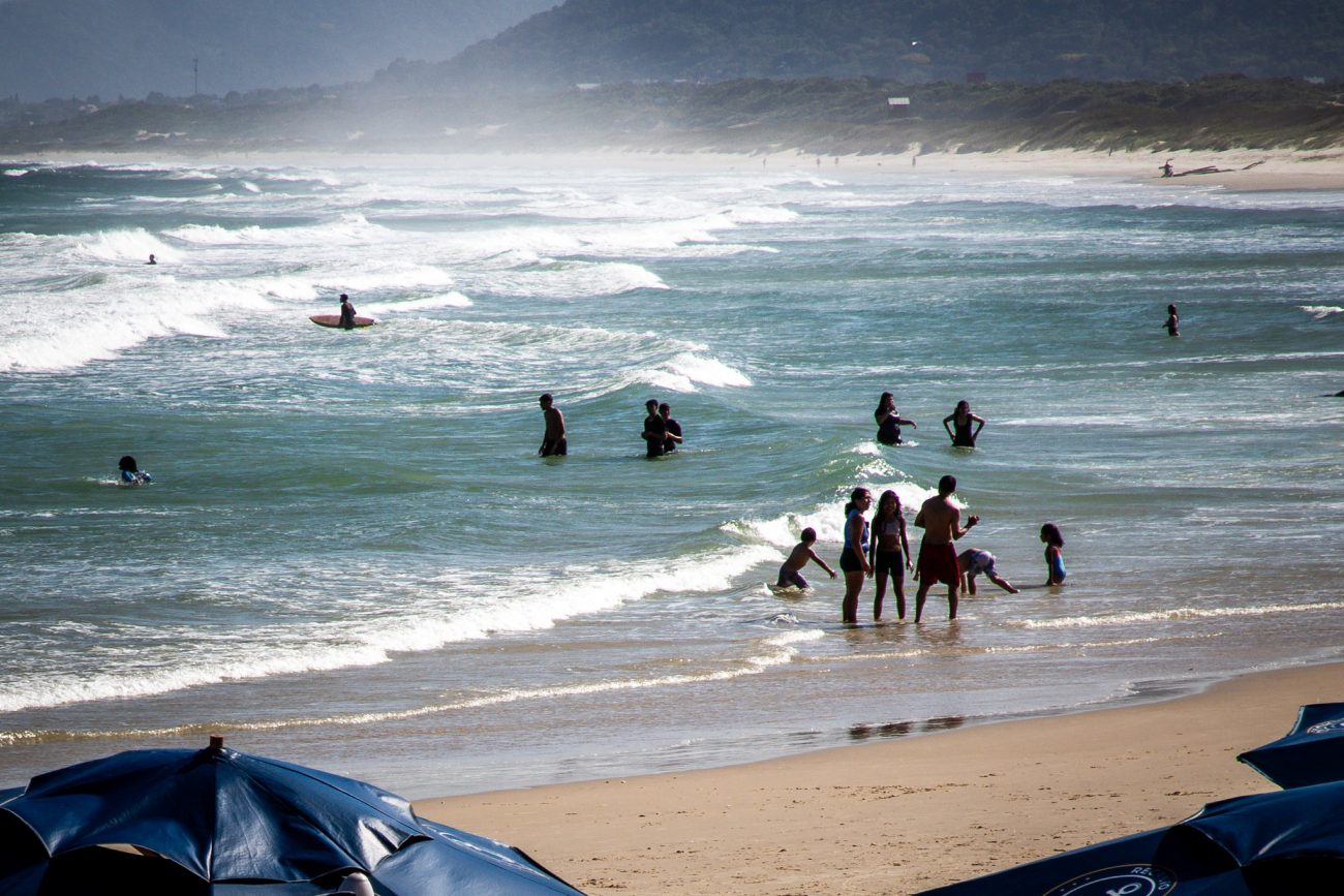 Balneabilidade em Santa Catarina apresentou leve melhora em comparação com a última semana Foto: Allan Carvalho/PMF