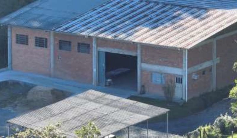 Empresa de Blumenau onde a droga foi encontrada - Divulgação/PF/ND Mais