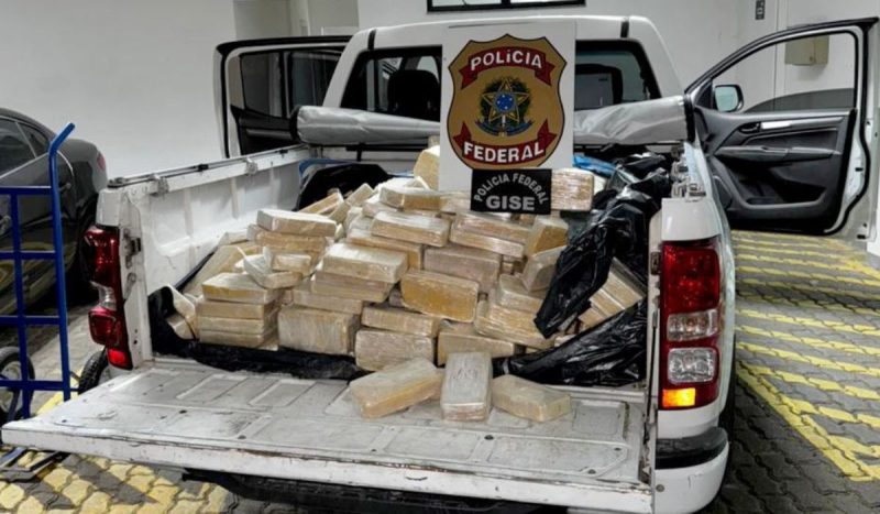 Droga apreendida - Divulgação/PF/ND Mais