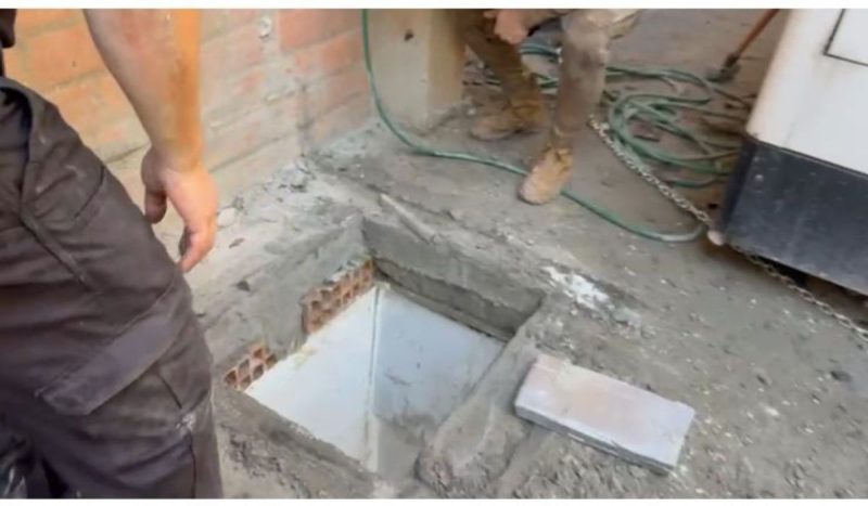 Bunker escondia 613 kg de cocaína - Divulgação/PF/ND Mais