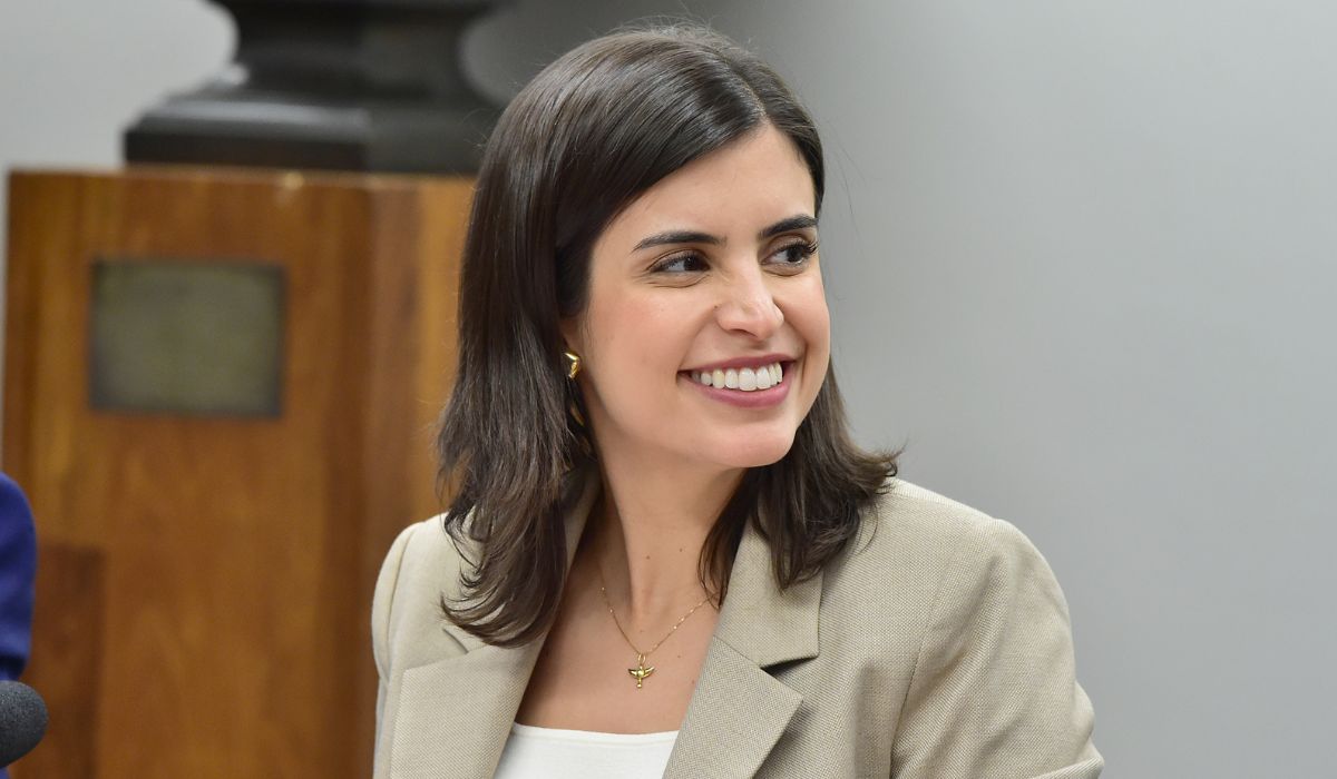 Tabata Amaral foi alvo de associação sem provas a interesses empresariais, segundo MoraesFoto: Zeca Ribeiro/Câmara dos Deputados/ND Mais