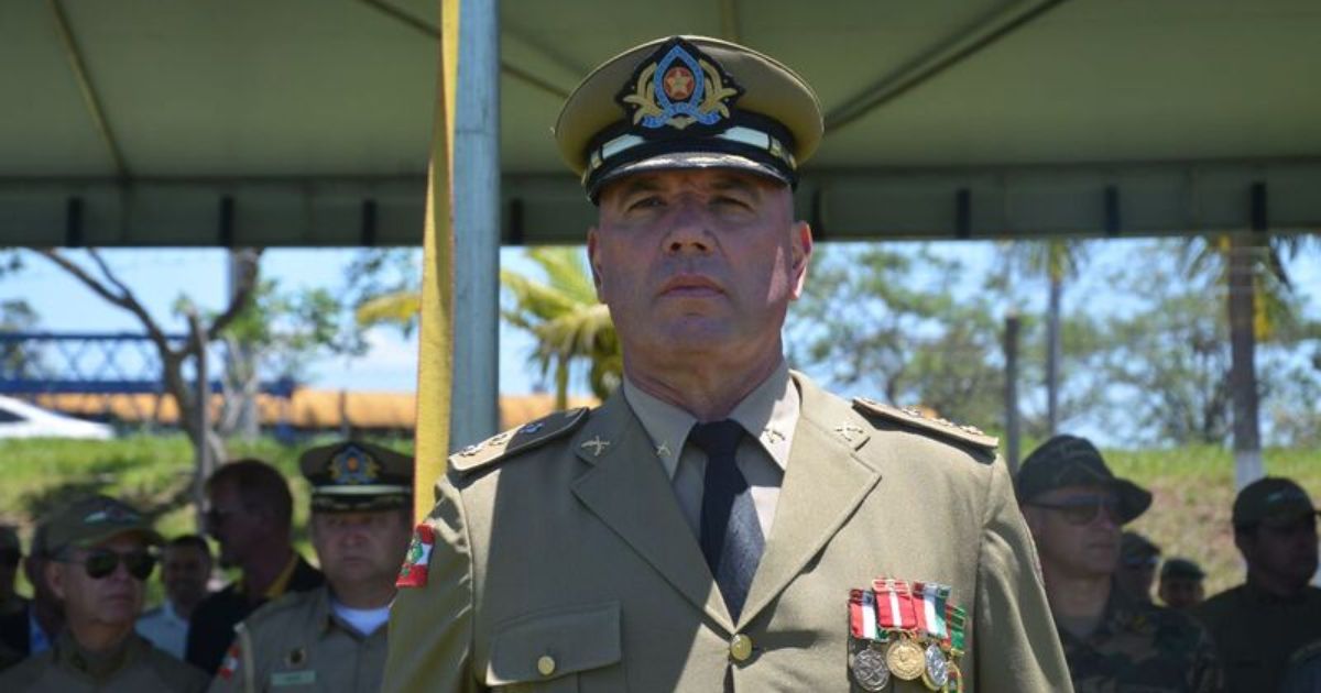 Coronel Vilson Schlickmann Sperfeld, comandante do 8º Comando Regional de Polícia Militar em Tubarão, opinou sobre o fortalecimento das guardas municipaisFoto: PMSC/Divulgação/ND Mais