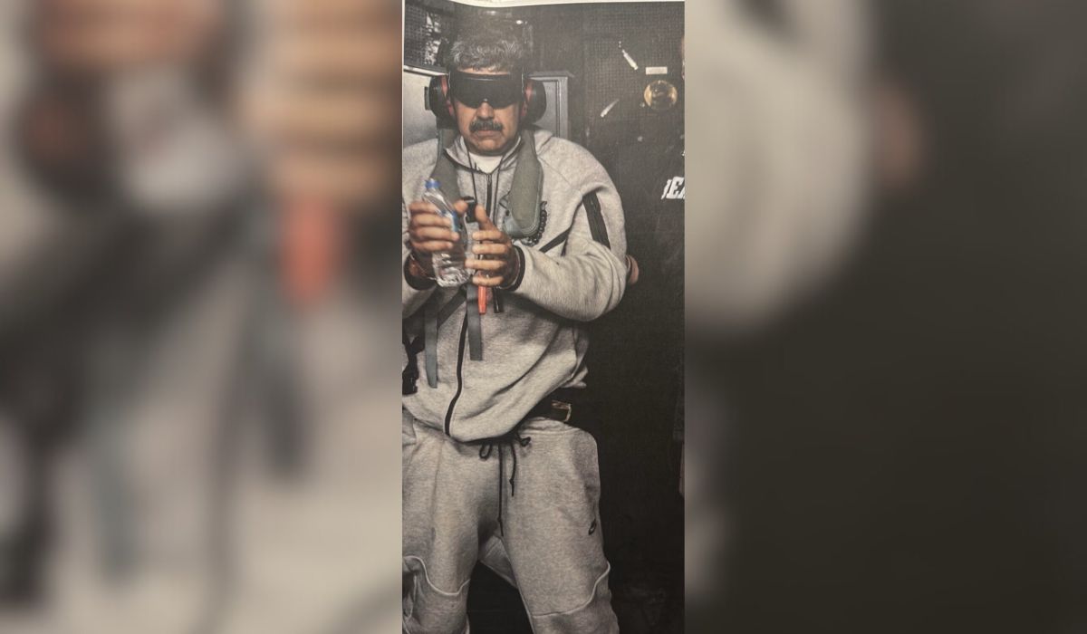 A primeira imagem de Maduro capturadoFoto: The White House/Flickr/ND Mais