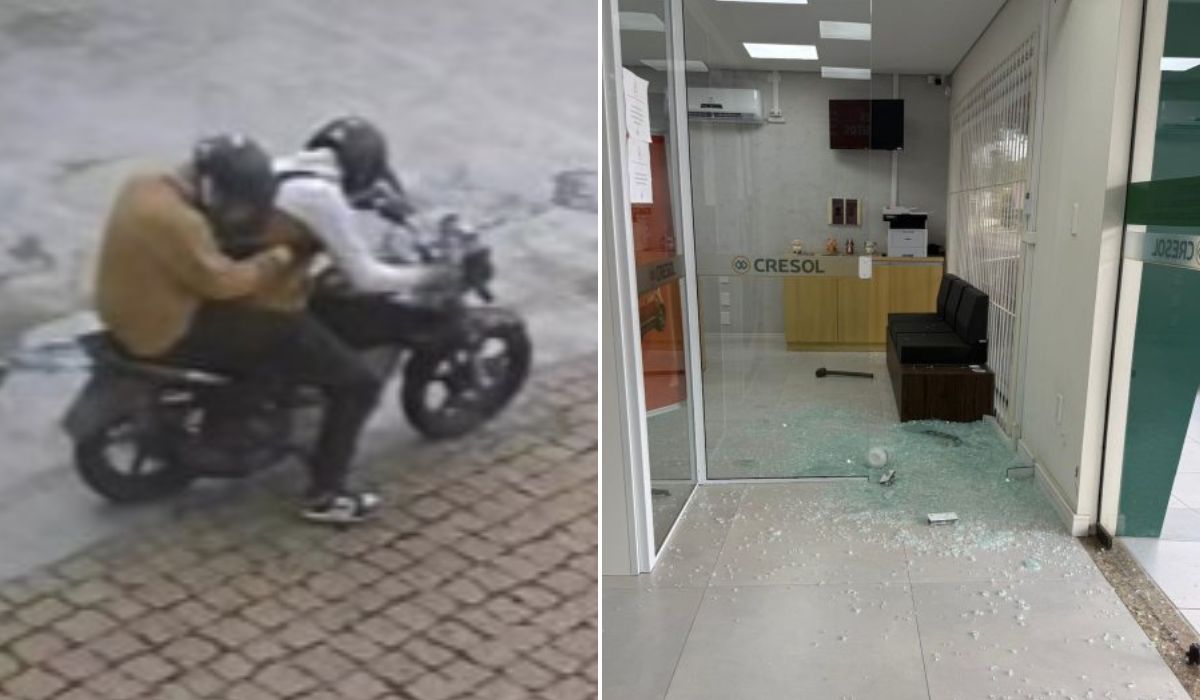 Assaltos a banco atingem cidades vizinhas em SC em menos de um mêsFoto: Divulgação/NDTV RECORD/ND Mais