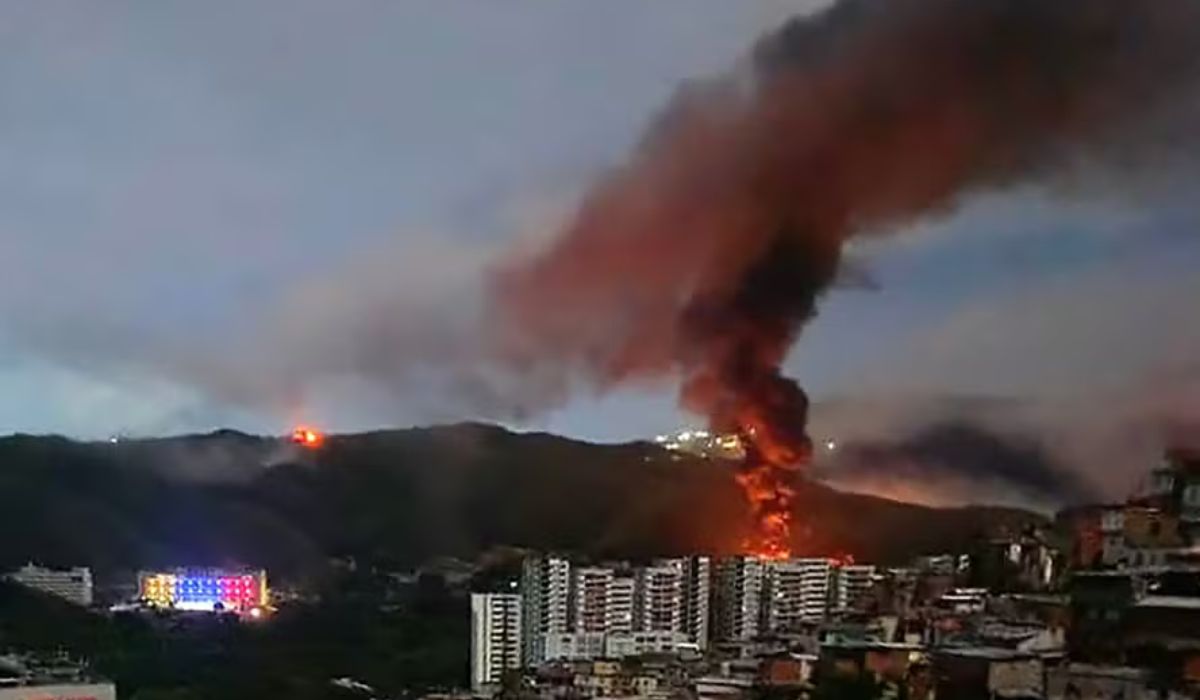 Ataque dos EUA contra a VenezuelaFoto: Reprodução/ND Mais