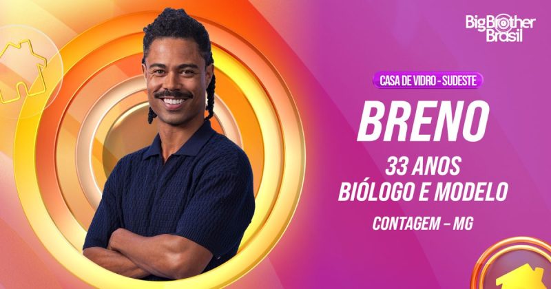 Breno é participante da região Sudeste - Divulgação/Globo/ND Mais