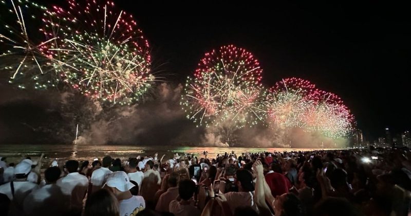 Ano-Novo 2026 em Balneário Camboriú - Prefeitura de Balneário Camboriú/Divulgação/ND Mais