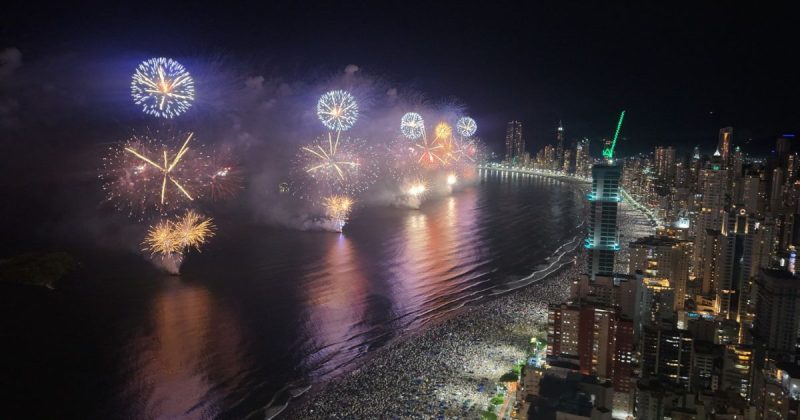 Ano-Novo 2026 em Balneário Camboriú - Prefeitura de Balneário Camboriú/Divulgação/ND Mais