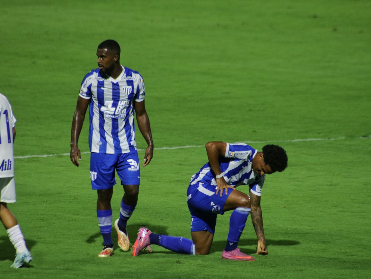 Wallison e Pedro Cuiabá estrearam pelo AvaíFoto: Rodrigo Polidoro/ND Mais