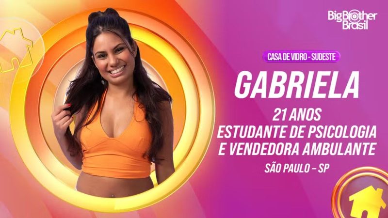 Gabriela participou do Quarto Branco no BBB 26. - Divulgação/Globo