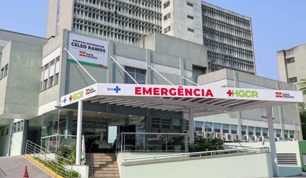 Hospital Governador Celso Ramos, em Florianópolis, está entre os 100 melhores hospitais públicos do Brasil, aponta rankingFoto: Divulgação/SES/ASCOM/ND Mais