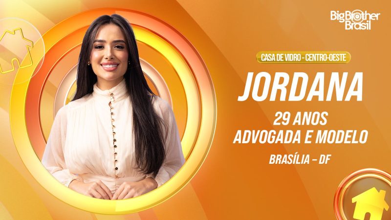 Jordana é participante da região Centro-Oeste. - Divulgação/Globo/ND Mais