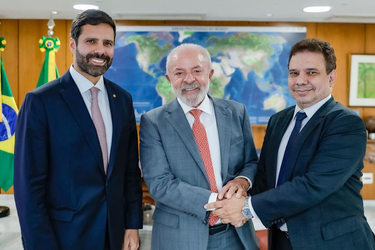 Presidente Lula e Wellington César Lima e Silva.