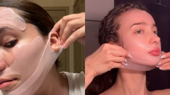 Essa máscara facial coreana promete levantar o rosto em menos meia hora; será que funciona?
