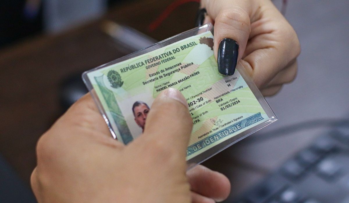 O novo RG (CIN) é acompanhado de cadastro biométrico, que será obrigatório para aposentados e pensionistas do INSSFoto: Sejusc/AM/ND Mais