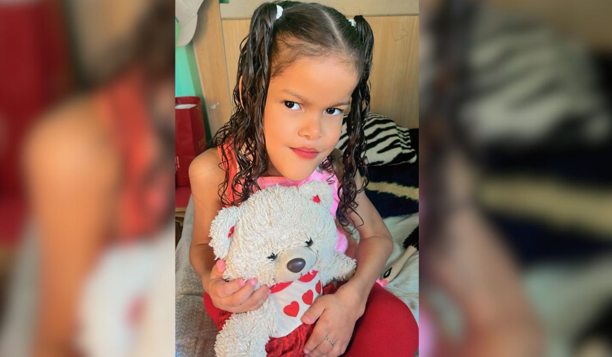 Sarah Gomes de Araújo passou por uma cirurgia inédita em Santa CatarinaFoto: Arquivo pessoal/ND Mais