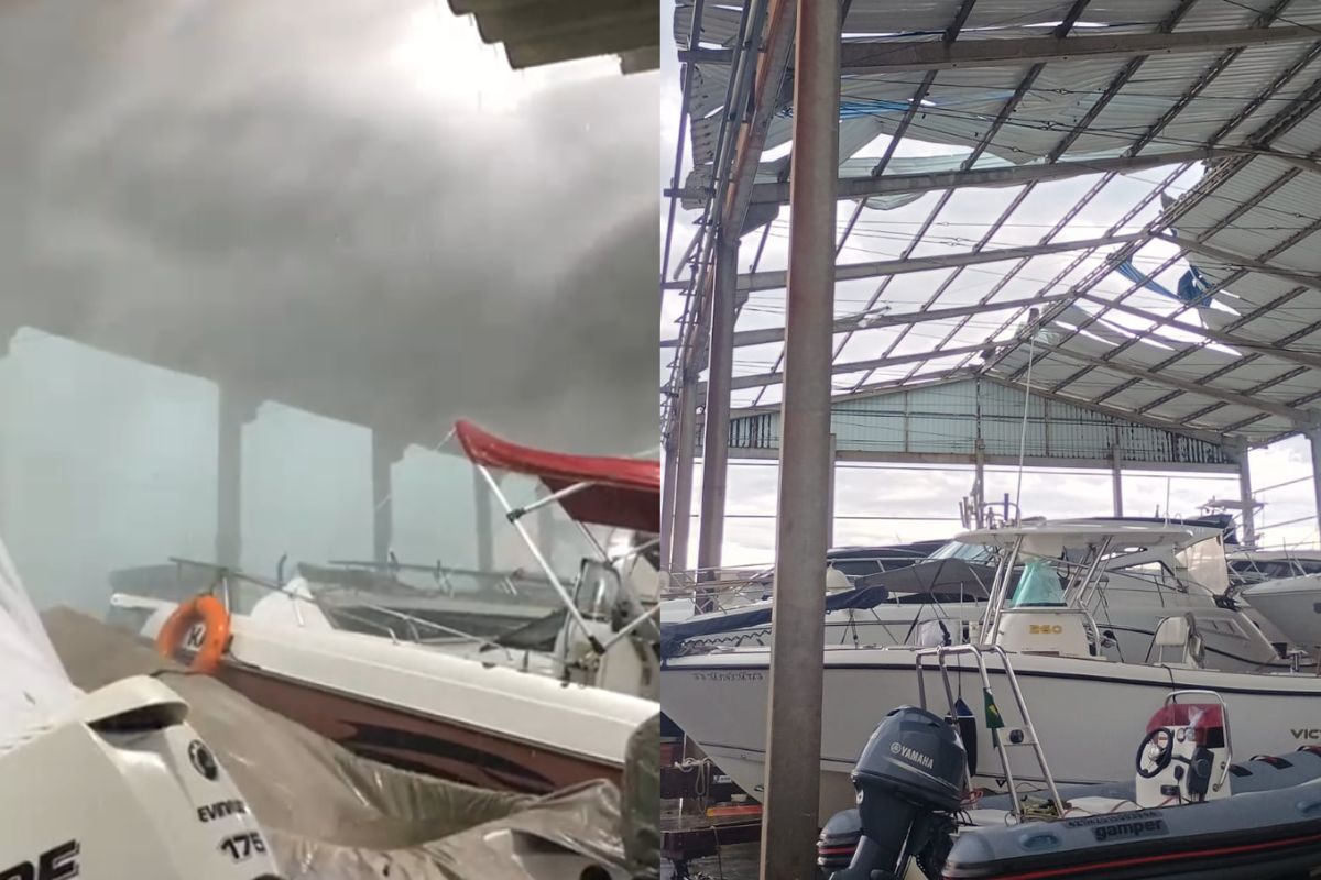 Temporal em São Francisco do Sul