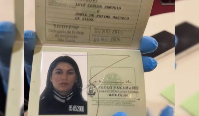 Passaporte de Eliza Samudio é encontrado em Portugal e entregue ao Consulado do Brasil em Lisboa - Portal Leo Dias/Reprodução/ND Mais