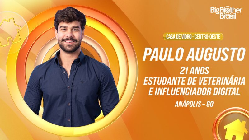 Paulo é participante da região Centro-Oeste. - Divulgação/Globo/ND Mais
