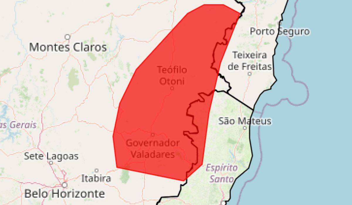 alerta vermelho