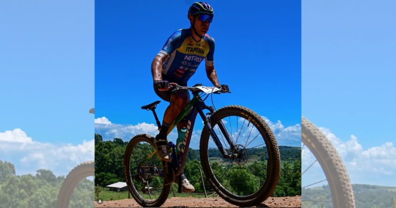 Ricardo Pscheidt, tetracampeão de Ciclismo de São Bento do Sul - Reprodução/Redes sociais/ND Mais