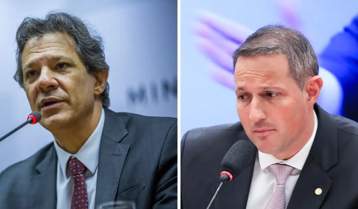 Fernando Haddad (PT) e Guilherme Derrite (PP) são os dois nomes mais fortes da esquerda e da direitaFoto: Diogo Zacarias/Lula Marques/Agência Brasil/ND Mais