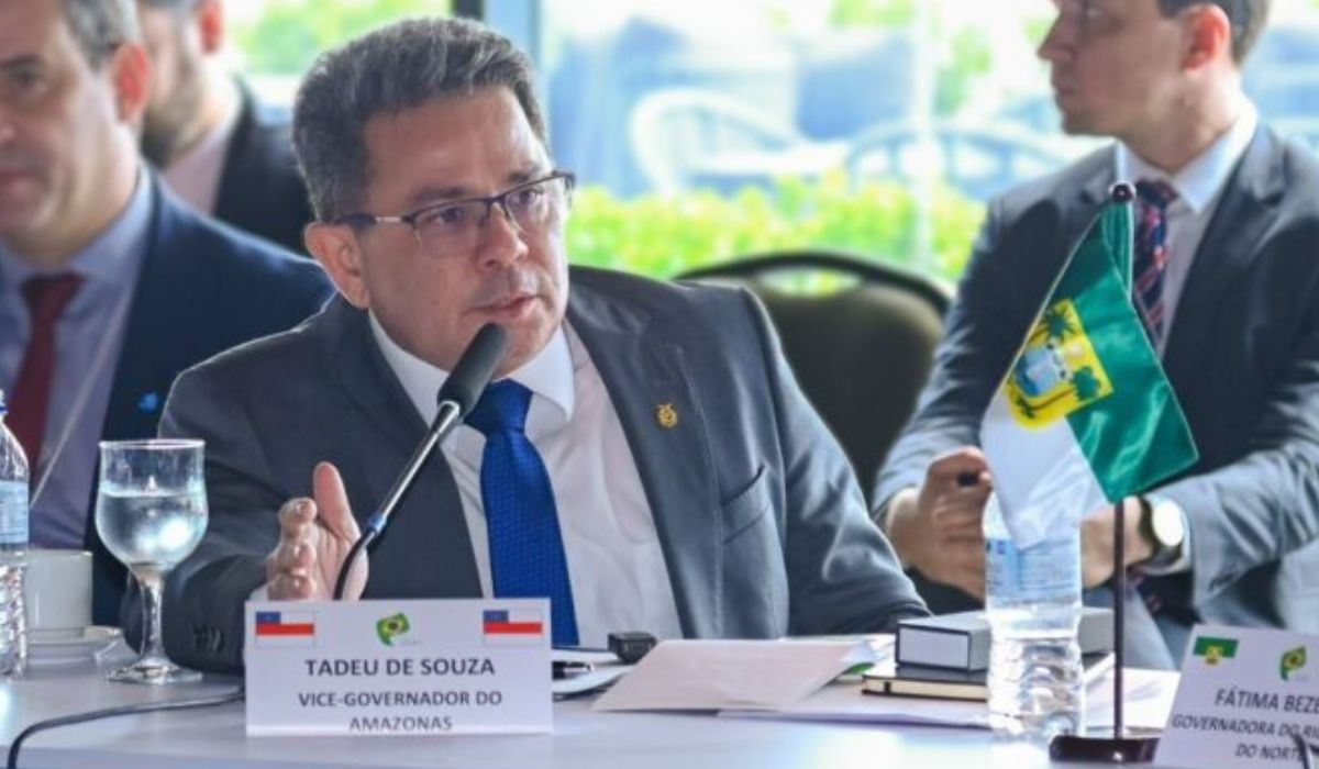 Tadeu de Souza, vice-governador do Amazonas é cotado para ser candidata ao governo nas eleições no Amazonas em 2026