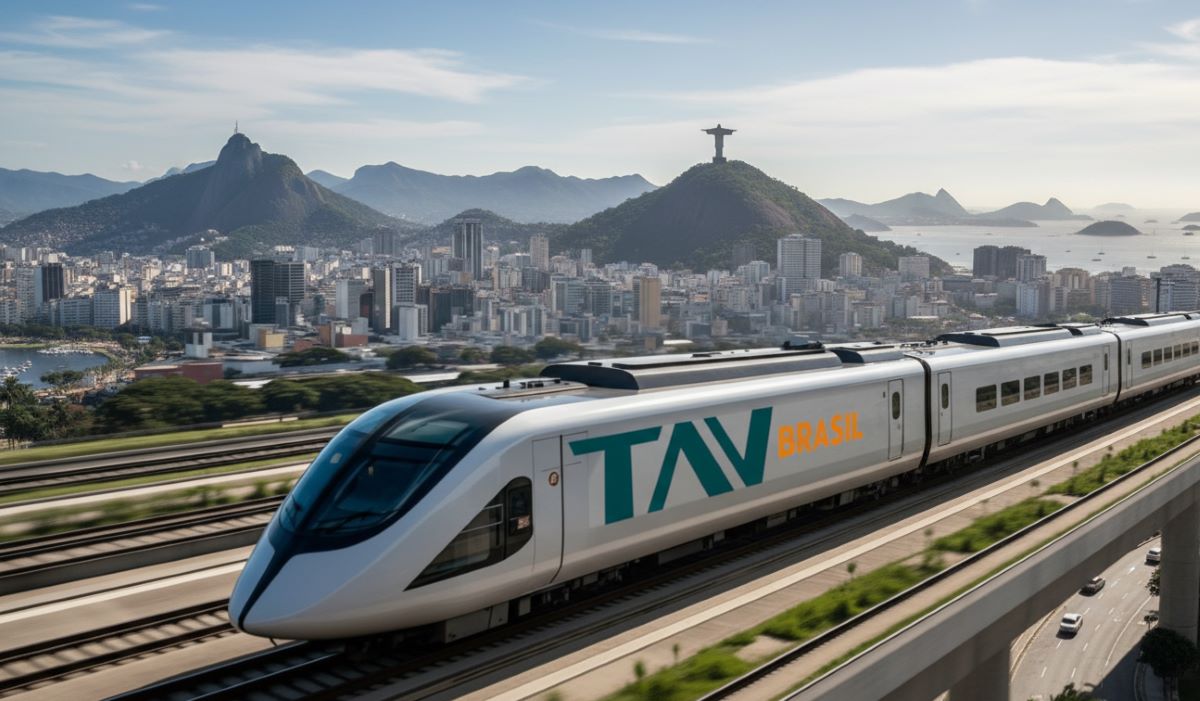 Trem-bala SP-RJ ganha data para o fim das obrasFoto: Imagem ilustrativa gerada pela Whisk IA/ND Mais