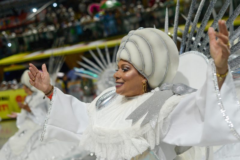 Exaltação ao samba também foi destaque no desfile da União da Ilha da Magia - Alan Pedro/Jornal ND/ND Mais