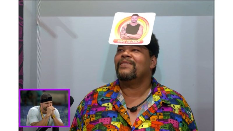 Babu tirou Jonas na dinâmica do Sincerão. - Reprodução/Globo