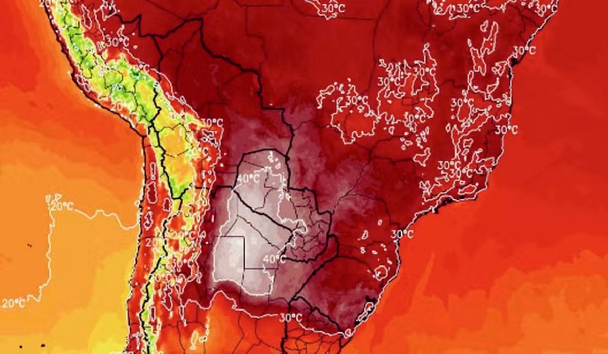 'Bolha de calor' atinge o Brasil 