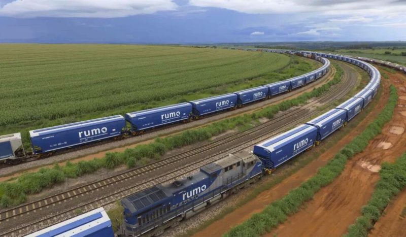 Projeto de R$ 25 bilhões terá ferrovia exclusiva até o Oceano Atlântico; entenda - Divulgação/Rumo/ND Mais